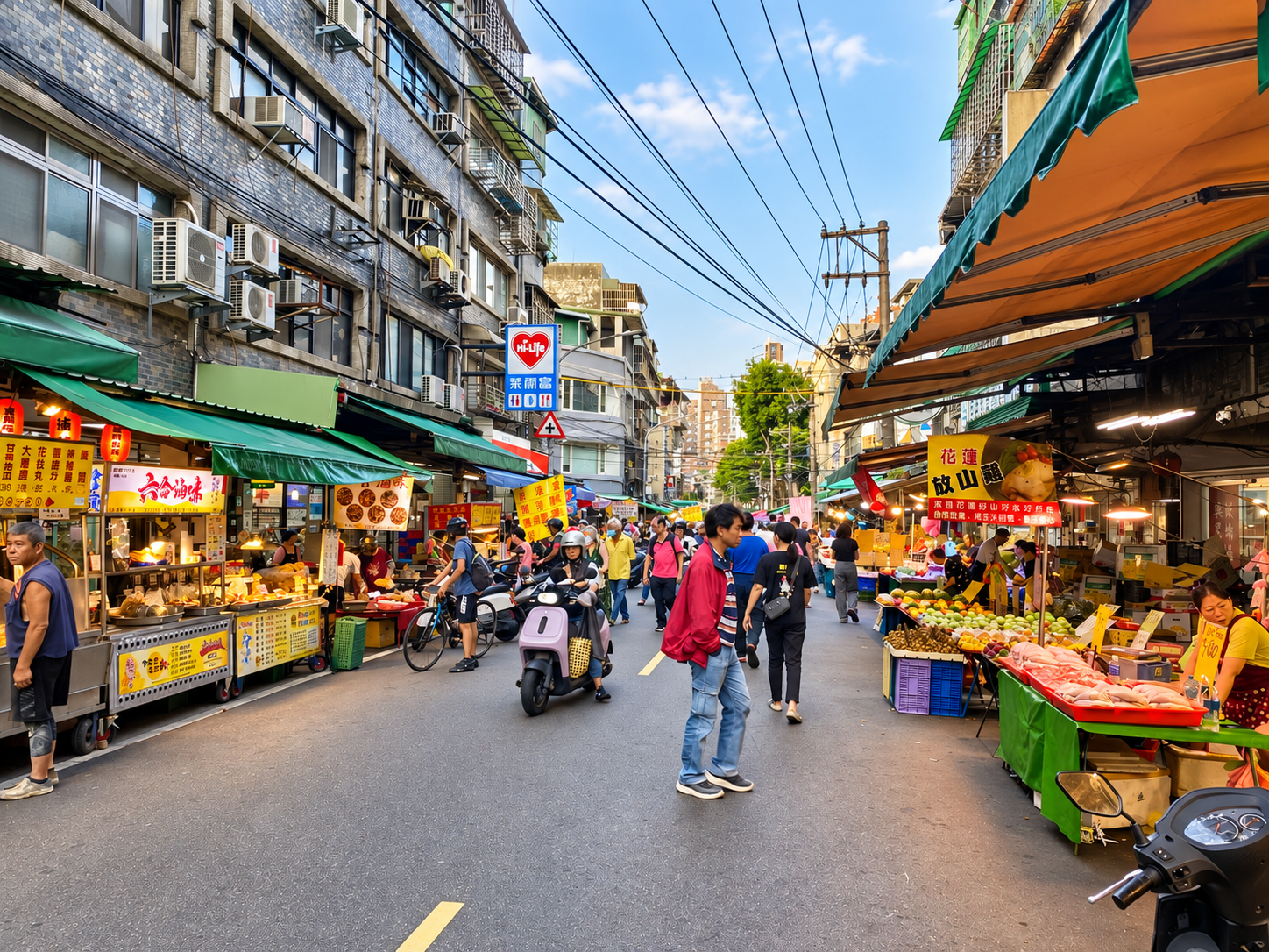 Walking Taiwan, Eating Local – Huajiang Evening Market, Banqiao, New Taipei City